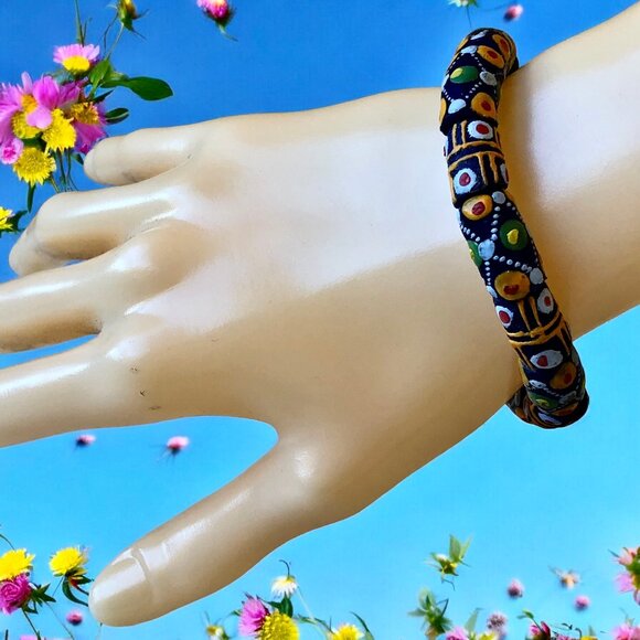 Stretch Bracelets Beads Gemstones Lot of 3 - Picture 4 of 10